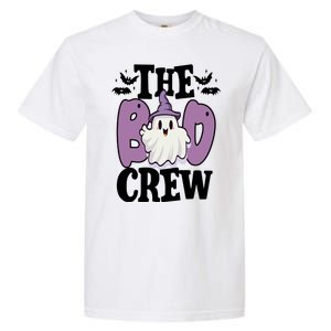 The Boo Crew Cute Halloween Ghost Garment-Dyed Heavyweight T-Shirt