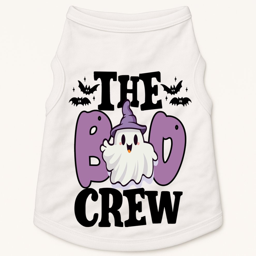 The Boo Crew Cute Halloween Ghost Doggie Tank