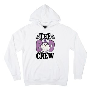 The Boo Crew Cute Halloween Ghost Hoodie