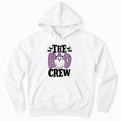 The Boo Crew Cute Halloween Ghost Hoodie