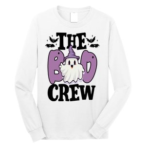 The Boo Crew Cute Halloween Ghost Long Sleeve Shirt