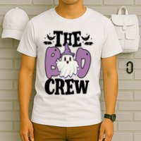 The Boo Crew Cute Halloween Ghost T-Shirt