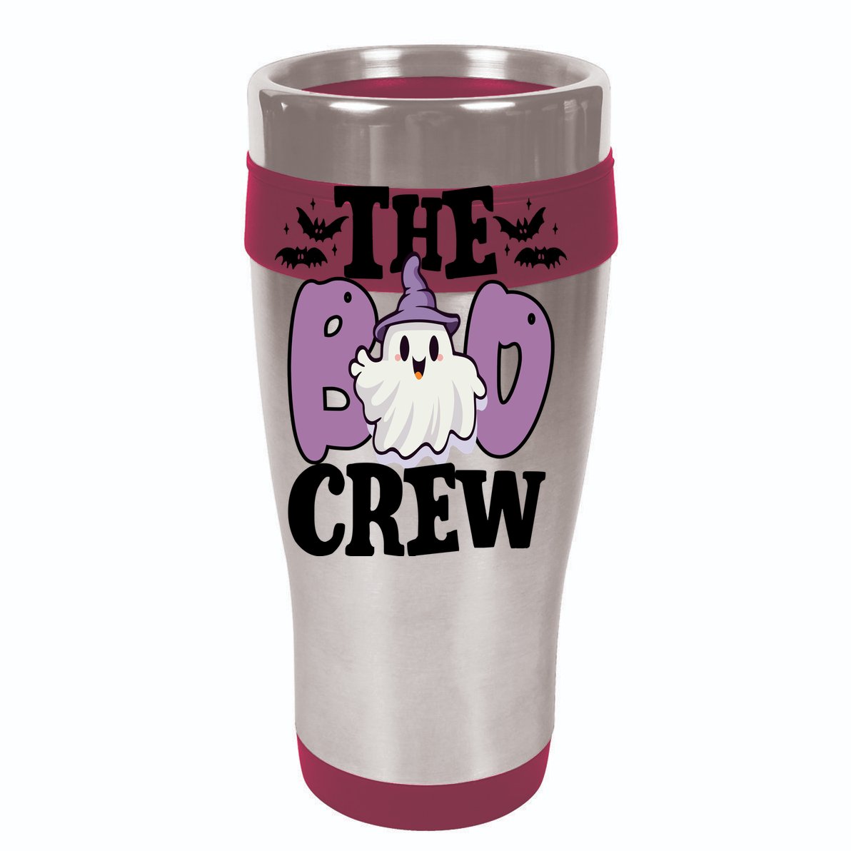 The Boo Crew Cute Halloween Ghost V-Neck T-Shirt