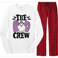 The Boo Crew Cute Halloween Ghost Long Sleeve Pajama Set