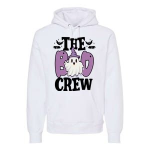 The Boo Crew Cute Halloween Ghost Premium Hoodie