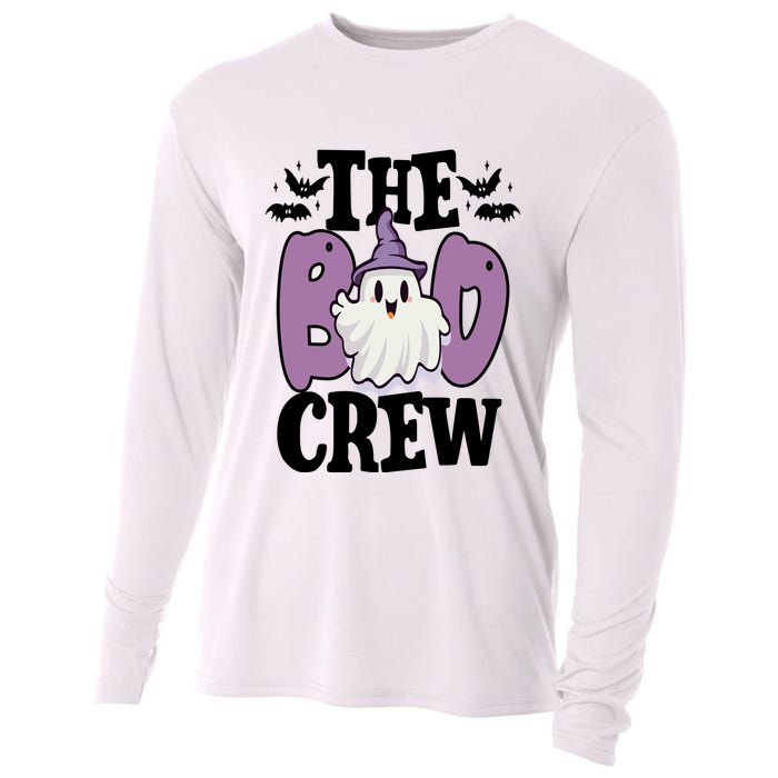 The Boo Crew Cute Halloween Ghost Cooling Performance Long Sleeve Crew