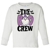 The Boo Crew Cute Halloween Ghost Toddler Long Sleeve Shirt