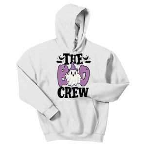 The Boo Crew Cute Halloween Ghost Kids Hoodie