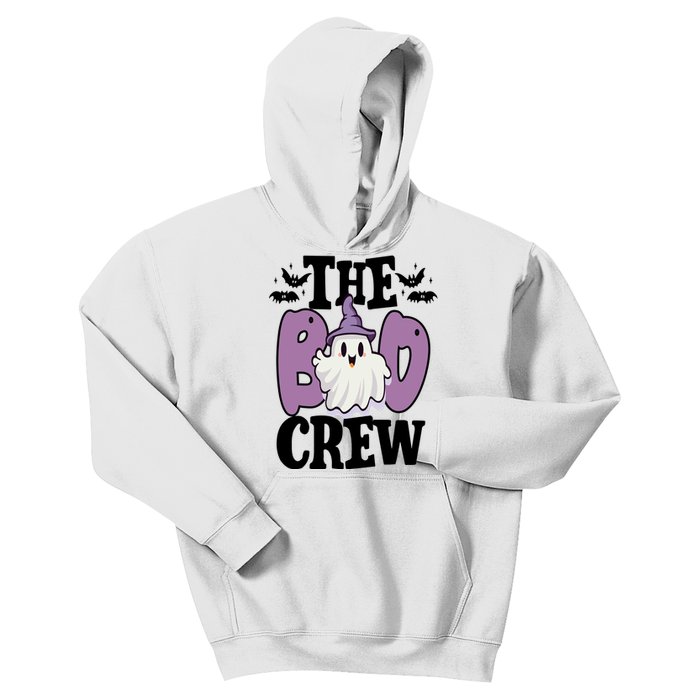 The Boo Crew Cute Halloween Ghost Kids Hoodie