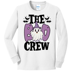 The Boo Crew Cute Halloween Ghost Kids Long Sleeve Shirt