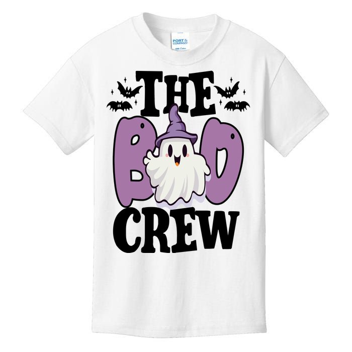 The Boo Crew Cute Halloween Ghost Kids T-Shirt