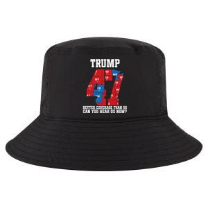 Trump Better Coverage Than 5g Can You Hear Us Now Usa Map Cool Comfort Performance Bucket Hat