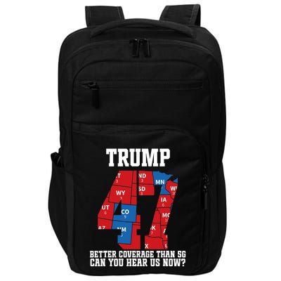 Trump Better Coverage Than 5g Can You Hear Us Now Usa Map Impact Tech Backpack