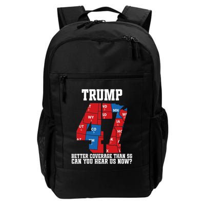 Trump Better Coverage Than 5g Can You Hear Us Now Usa Map Backpack