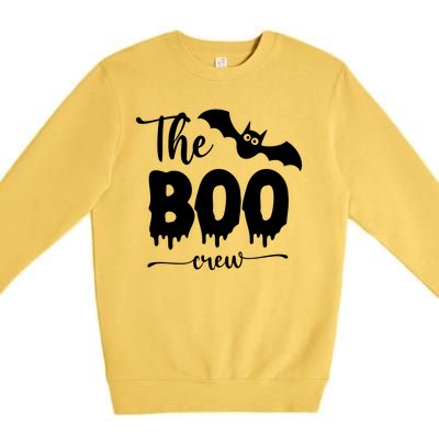 The Boo Crew Haloween Matching Premium Crewneck Sweatshirt