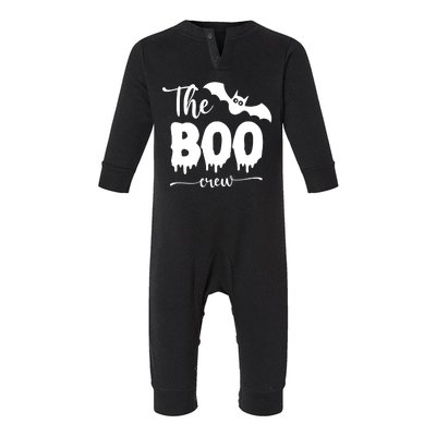 The Boo Crew Haloween Matching Infant Fleece One Piece