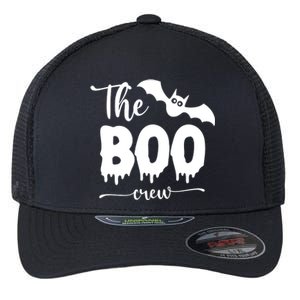 The Boo Crew Haloween Matching Flexfit Unipanel Trucker Cap