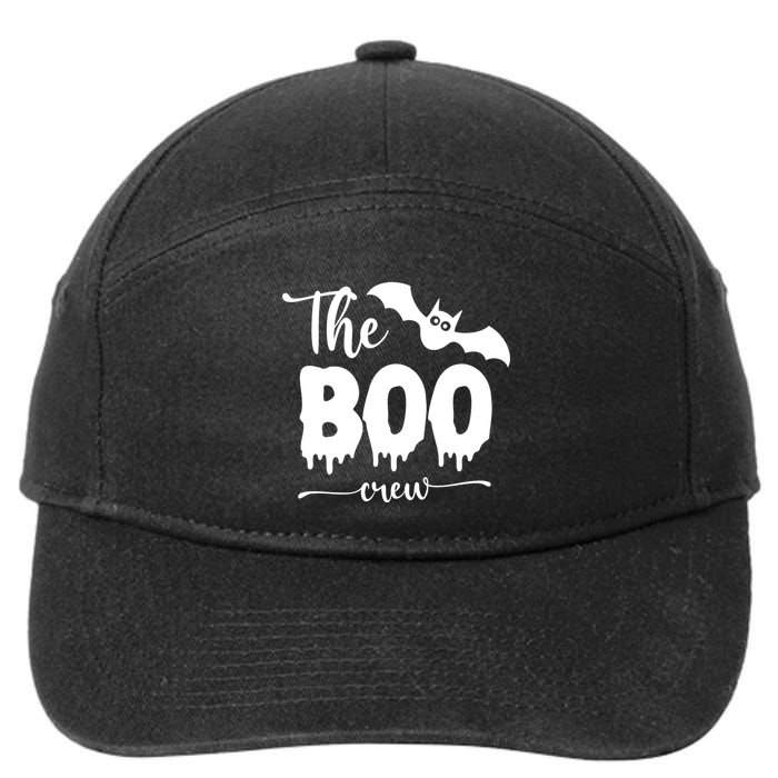 The Boo Crew Haloween Matching 7-Panel Snapback Hat