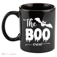 The Boo Crew Haloween Matching 11oz C Handle Ceramic Mug