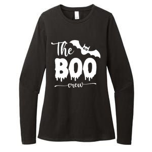 The Boo Crew Haloween Matching Womens CVC Long Sleeve Shirt