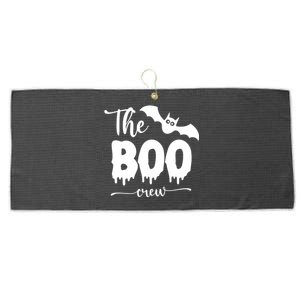 The Boo Crew Haloween Matching Large Microfiber Waffle Golf Towel