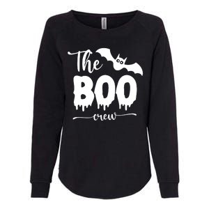 The Boo Crew Haloween Matching Womens California Wash Sweatshirt