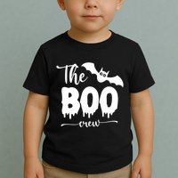 The Boo Crew Haloween Matching Toddler T-Shirt