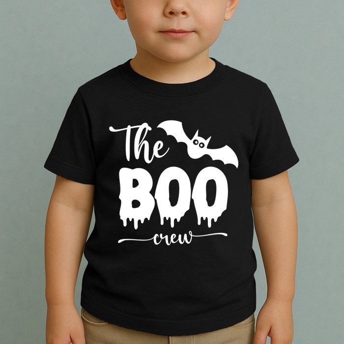 The Boo Crew Haloween Matching Toddler T-Shirt