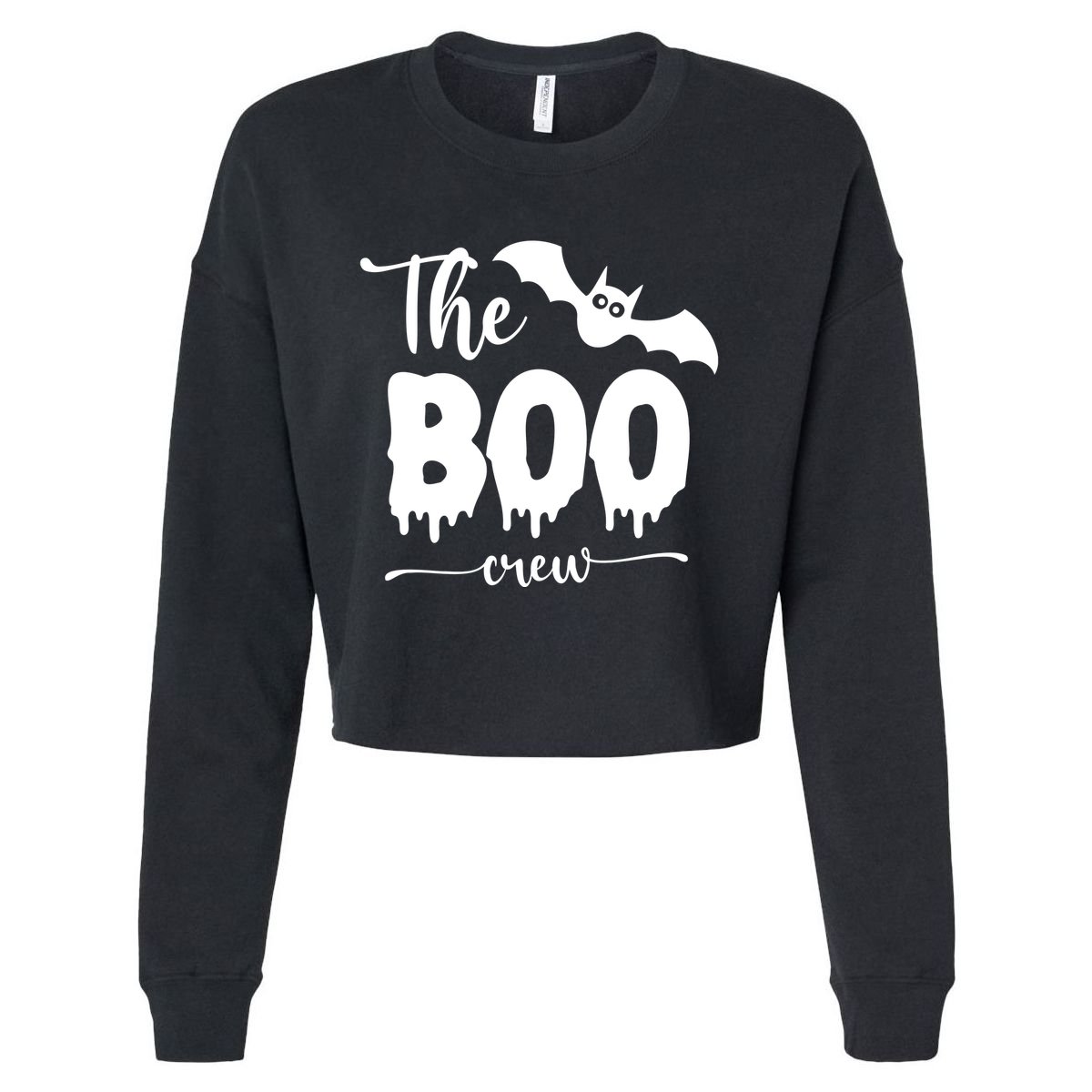 The Boo Crew Haloween Matching Cropped Pullover Crew