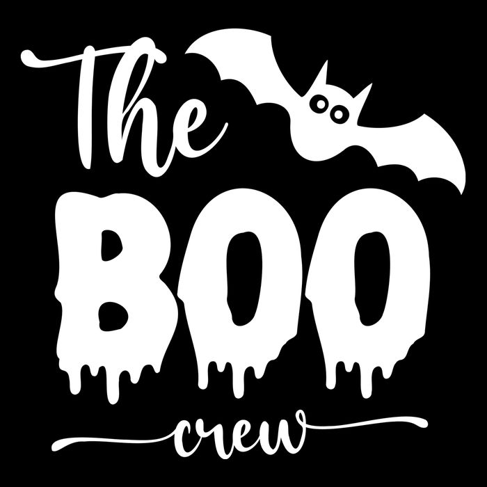 The Boo Crew Haloween Matching Women's V-Neck T-Shirt