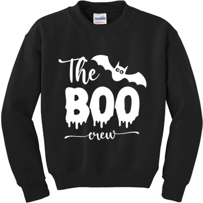 The Boo Crew Haloween Matching Kids Sweatshirt