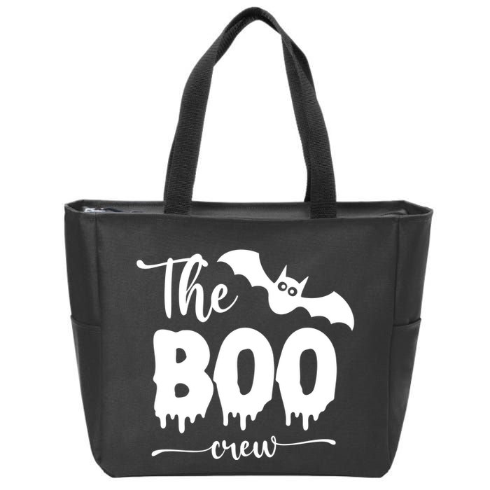 The Boo Crew Haloween Matching Zip Tote Bag