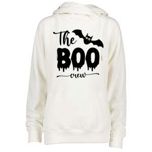 The Boo Crew Haloween Matching Womens Funnel Neck Pullover Hood