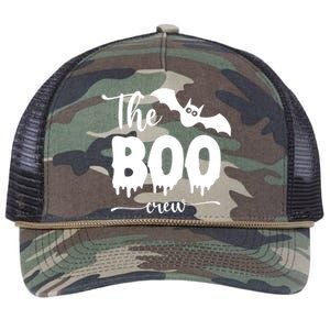 The Boo Crew Haloween Matching Retro Rope Trucker Hat Cap