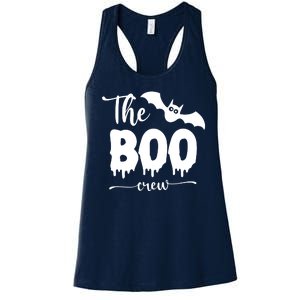 The Boo Crew Haloween Matching Women's Racerback Tank