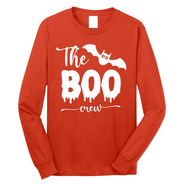 The Boo Crew Haloween Matching Long Sleeve Shirt