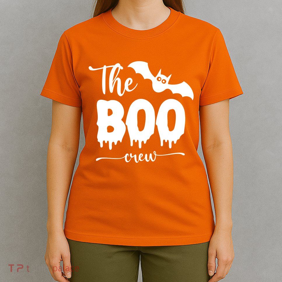 The Boo Crew Haloween Matching T-Shirt