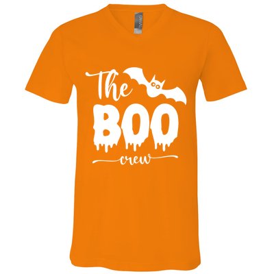 The Boo Crew Haloween Matching V-Neck T-Shirt