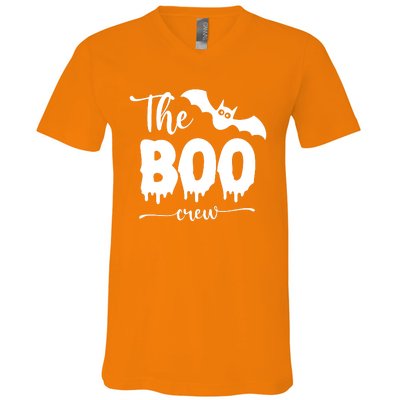 The Boo Crew Haloween Matching V-Neck T-Shirt