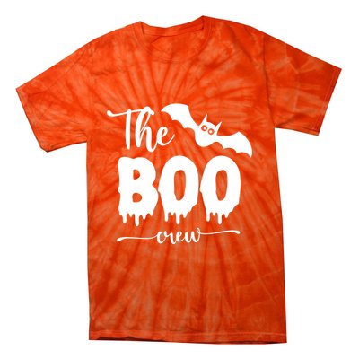 The Boo Crew Haloween Matching Tie-Dye T-Shirt