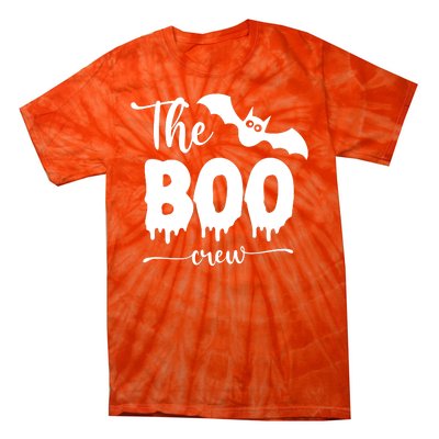 The Boo Crew Haloween Matching Tie-Dye T-Shirt