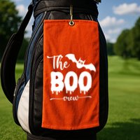 The Boo Crew Haloween Matching Golf Towel