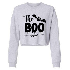 The Boo Crew Haloween Matching Cropped Pullover Crew