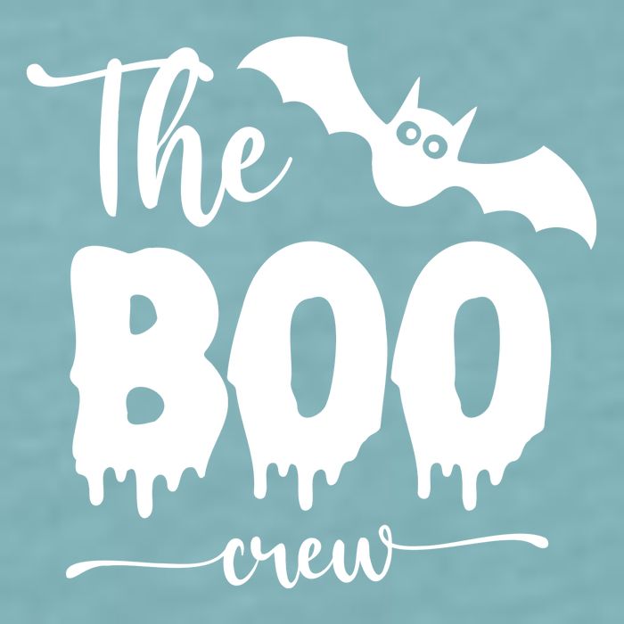 The Boo Crew Haloween Matching Sueded Cloud Jersey T-Shirt