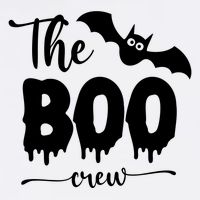 The Boo Crew Haloween Matching Garment-Dyed Sweatshirt