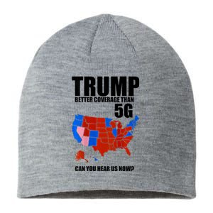 Trump Better Coverage Than 5g Can You Hear Us Now Usa Map Sustainable Beanie