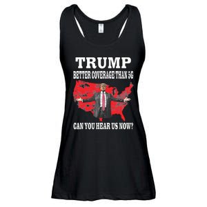 Trump Better Coverage Than 5g Can You Hear Us Now Politics Ladies Essential Flowy Tank