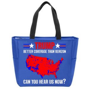 Trump Better Coverage Than Verizon Can You Hear Us Now Zip Tote Bag