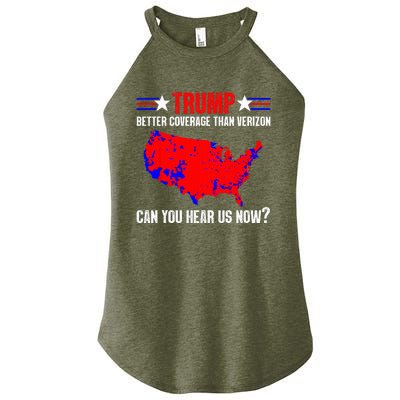 Trump Better Coverage Than Verizon Can You Hear Us Now Women's Perfect Tri Rocker Tank