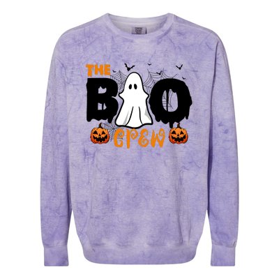 The Boo Crew Halloween Family Colorblast Crewneck Sweatshirt